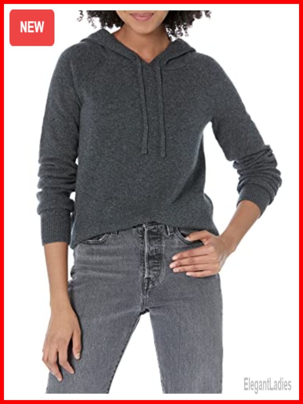 Soft Touch Long Sleeve Hooded Pullover Sweater